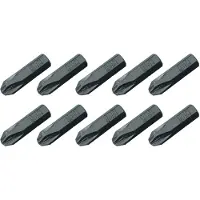 Gedore 6552790 Kruis-bit PZ 1 Chroom-vanadium speciaal staal Gebruineerd C 6.3 10 stuk(s)