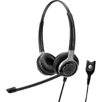 Sennheiser headset IMPACT SC 660, stereo, bedraad Easy Disconnect, binaurale premium headset met hoofdband, voor breedband- en smalbandtelefoons, incl. tasje