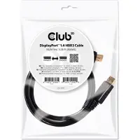 Club 3D DisplayPort 1.4 HBR3 Cable M/M 1m 8K60Hz Poly