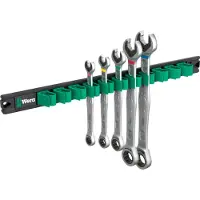 Wera 05020015001 6-delig 9631 Magneetstrip 6000 Joker 2 Steek-ringratelsleutelset