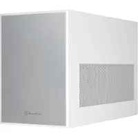 Silverstone SST-SG17W Micro-ATX Mini ITX behuizing - wit - Kubusvormige behuizing - ATX
