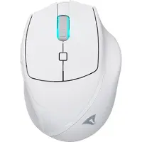 Sharkoon OfficePal M25W Muis Wit - draadloze muis met max. 4000 dpi, slechts 69 gram gewicht en PixArt PAW3104 sensor