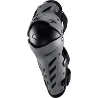 Leatt Dual Axis Grijze Knie- en Scheenbeschermers Maat 2XL