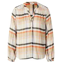 s.Oliver Blouse oranje / zwart / wit