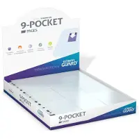 Ultimate Guard 9-Pocket Pages Top-Loading (100) - Transparent