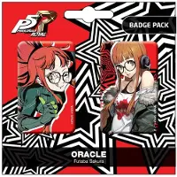 POPbuddies Persona 5 Royal Pin Badges 2-Pack Oracle / Futaba Sakura