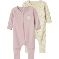 Name it Nachtkledij beige / lichtblauw / rosa / wit