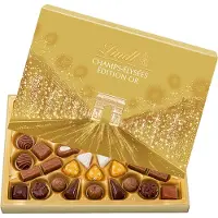 Lindt CHAMPS ELYSÉES Gold gemengde chocolade pralines 468 gram - 44 premium chocolade pralines - Kerstcadeau