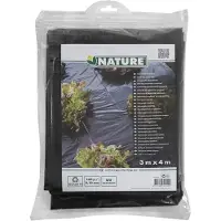 Nature - Afdekfolie - 4 x 6m - 100µ - Zwart - Multifunctioneel