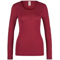 Engel - Women's Unterhemd L/S - Merino-ondergoed 34/36, rood