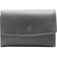 Esquire Leren Sleutelgeval Logo Key Case Black Zwart