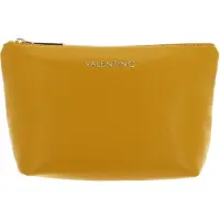 Valentino Toilettas Chamonix Re Soft Cosmetic Case Senape Mosterdgeel