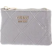GUESS Sleutelgeval Caddie Zip Pouch Taupe