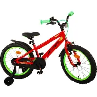 Volare Rocky Kinderfiets - Jongens - 18 inch - Rood