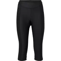Vaude - Women's Posta 3/4 Tights - Fietsbroek 38, zwart