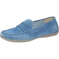 Sioux CARMONA-700 - Instappers - Kleur: Blauw - Maat: 37.5