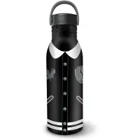 KARACTERMANIA - Wednesday - Varsity - Drinkfles - Waterfles - Drinkbus - Bidon - Zwart