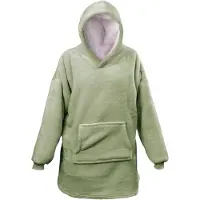 Unique living hoodie oversized tea green -70x57x87cm