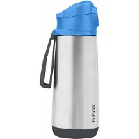 B.Box Sportdrinkfles en Waterfles met Sportdop | Kantel en Neem een Slokje | Houdt Drankjes tot 15 Uur Koud, tot 8 Uur Warm | 500 ml