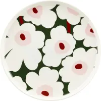 Marimekko Unikko bord Ø25 cm Groen
