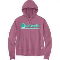 Carhartt Loose Fit Fall Graphic Dames Hoodie Maat