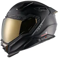 NEXX X.WST 3 Zero Pro Integraalhelm Koolstof/Goud M unisex zwart