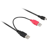 DeLOCK Mini USB verloopkabel - USB A stekker naar USB A stekker