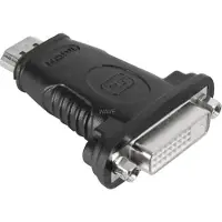 Divers HDMI naar DVI-D - HDMI-DVI adapter- HDMI naar DVI-D - 24 + 1 pin