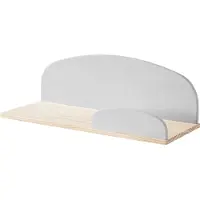 Paris Prix Kinderrek Kiddy, plank massief dennenhout, om op te hangen Wandplank MDF componenten gelakt, keuze 45 cm of 65 cm breed