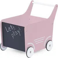 Childwood houten loopwagen roze