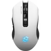 Sharkoon Skiller SGM3 (Bedraad, Draadloze), Muis, Wit