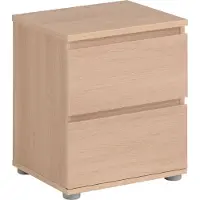 Parisot Nachtkastje Nux 2 laden - eik