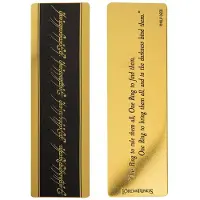 Cinereplicas Lord of the Rings Bookmark One Ring 14 x 4 cm Stationery