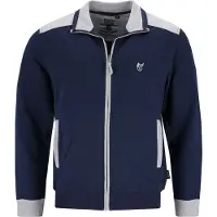 Hajo Heren homewear jasje blauw | Maat 50
