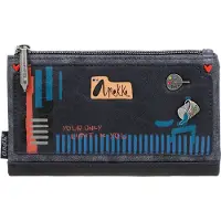 Anekke Portemonnee Contemporary Nagare Flexible Wallet Multicolor Veelkleurig