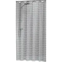 Sealskin hammam douchegordijn pvc 180x200cm peva zilver