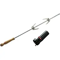Barbecook - Draaispit - Rotisserie set - Met motor - Voor houtskool BBQ - 85cm