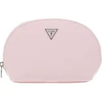 GUESS Utensil zak Dome Cosmetic Pouch Pink Zalmroze