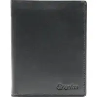 Esquire Identiteitskaarthoesje New Silk Passport Card Holder Black Zwart