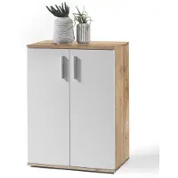 Bega Commode Debby 2 deuren - wit/eik