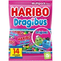 Haribo Dragibus Original Uitdeelzakjes 350 gr