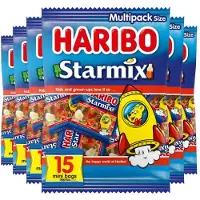 Haribo 6x Starmix Uitdeelzakjes 375 Gr