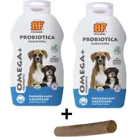BF Petfood Omega+ Probiotica: Dé Darmflora Boost voor Honden, met een Heerlijke Fricandel Snack!