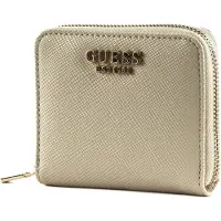 GUESS Portemonnee Laurel SLG Small Zip Around Wallet Stone Beige