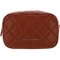 Valentino Toilettas Ocarina Cosmetic Case Cuoio Bruine