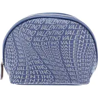 Valentino Toilettas Samosa Cosmetic Case Blu / Grigio Donkerblauw