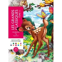 Hachette heroes Disney Coloriages Mystères Les Grands Classiques tome 11 - - Kleuren op nummer kleurboek voor volwassenen