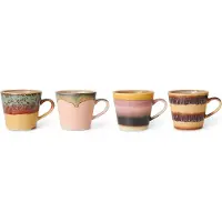 HK Living 70's cappuccinomok 4-pack Vista