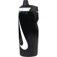 Nike Refuel Bottle Grip 18 Oz Bidon Black/Black/White One Size