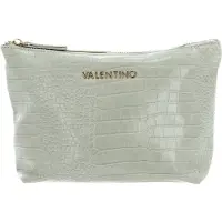 Valentino Cosmetische tas Fire Re Soft Cosmetic Case Ghiaccio Lichtgrijs